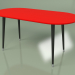 modello 3D Tavolino Vernice saponosa (rosso) - anteprima