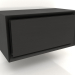 3d model Mueble TM 011 (400x200x200, madera negra) - vista previa