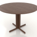 modèle 3D Table à manger 1100 mm (extensible, option 1, Noyer clair) - preview
