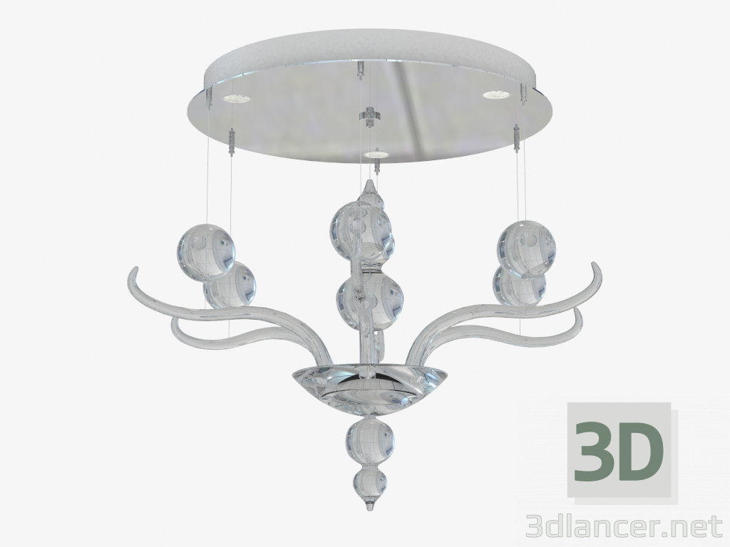 3d model Ceiling lighting fixture F10 A01 00 - preview