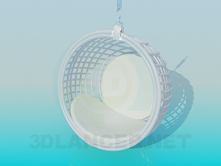 modelo 3D Silla-columpio - escuchar modelo 3D Silla-columpio - escuchar