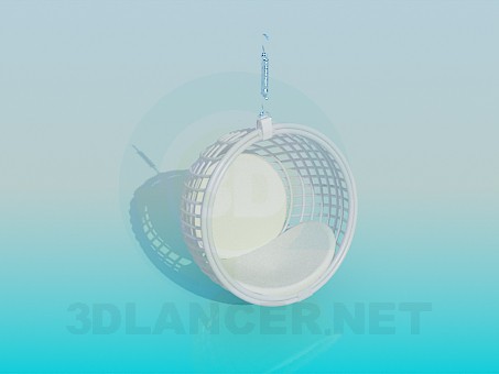 modelo 3D Silla-columpio - escuchar modelo 3D Silla-columpio - escuchar