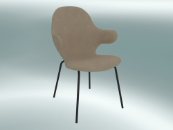 Prendedor da cadeira (JH15, 58x58 H 90cm, couro - anilina de seda)