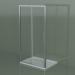 3d model Sliding shower cubicle ZN 110, for a shower tray in a niche - preview