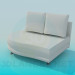 modello 3D Parte del divano - anteprima
