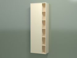 Wall cabinet with 1 left door (8CUCECS01, Bone C39, L 48, P 24, H 144 cm)