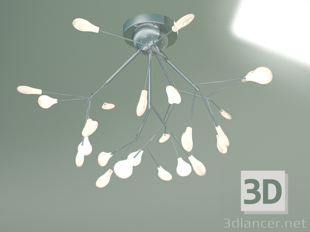 modello 3D Lampadario a soffitto Lamella 556 - anteprima