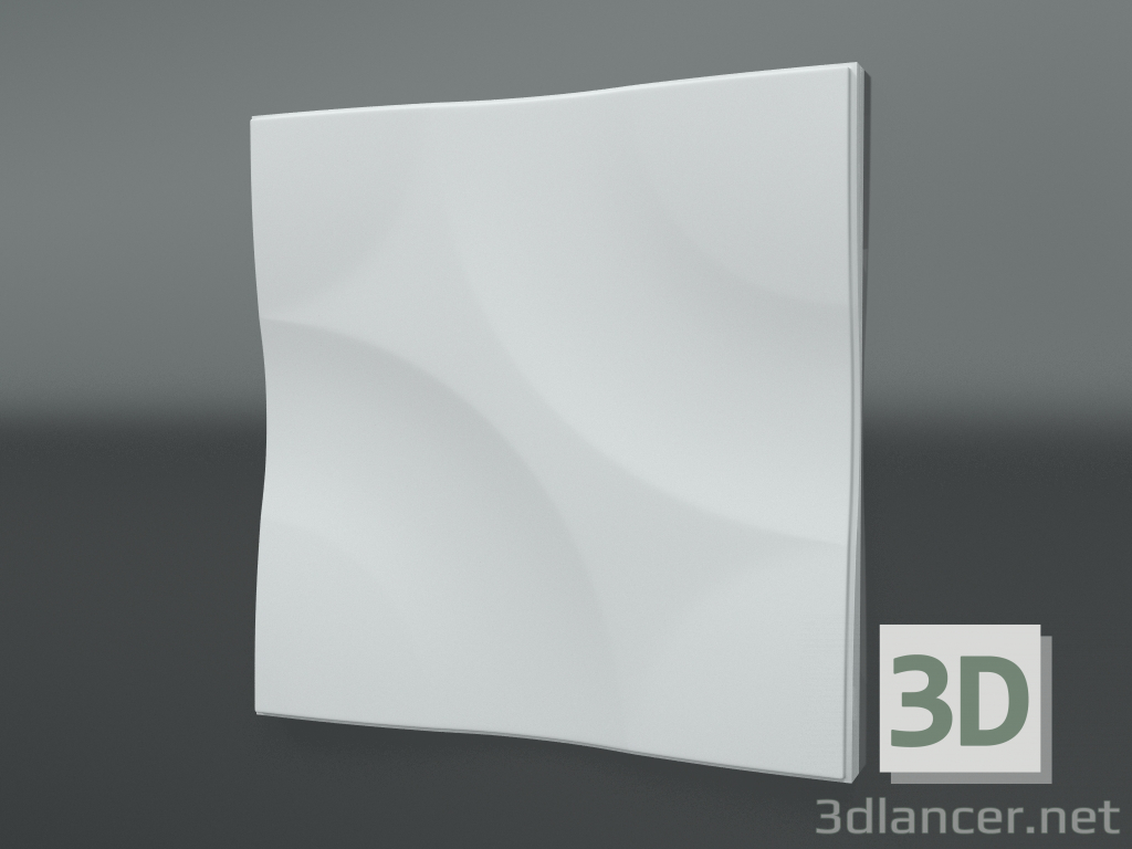 modèle 3D Panneau de plâtre 3d S-215 - preview