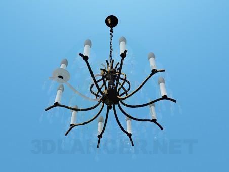 modelo 3D Araña de luces - escuchar modelo 3D Araña de luces - escuchar