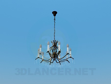 modelo 3D Araña de luces - escuchar modelo 3D Araña de luces - escuchar