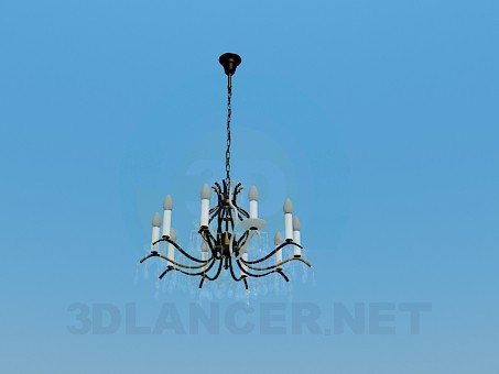 modelo 3D Araña de luces - escuchar modelo 3D Araña de luces - escuchar