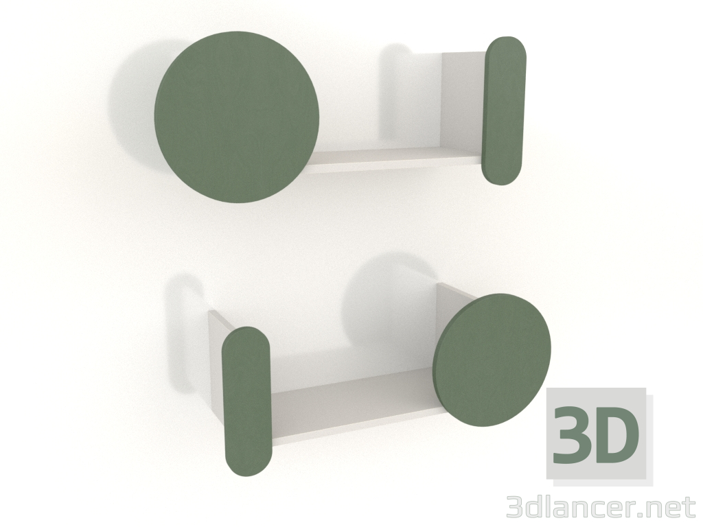 modèle 3D Etagères SH1 taille M - preview