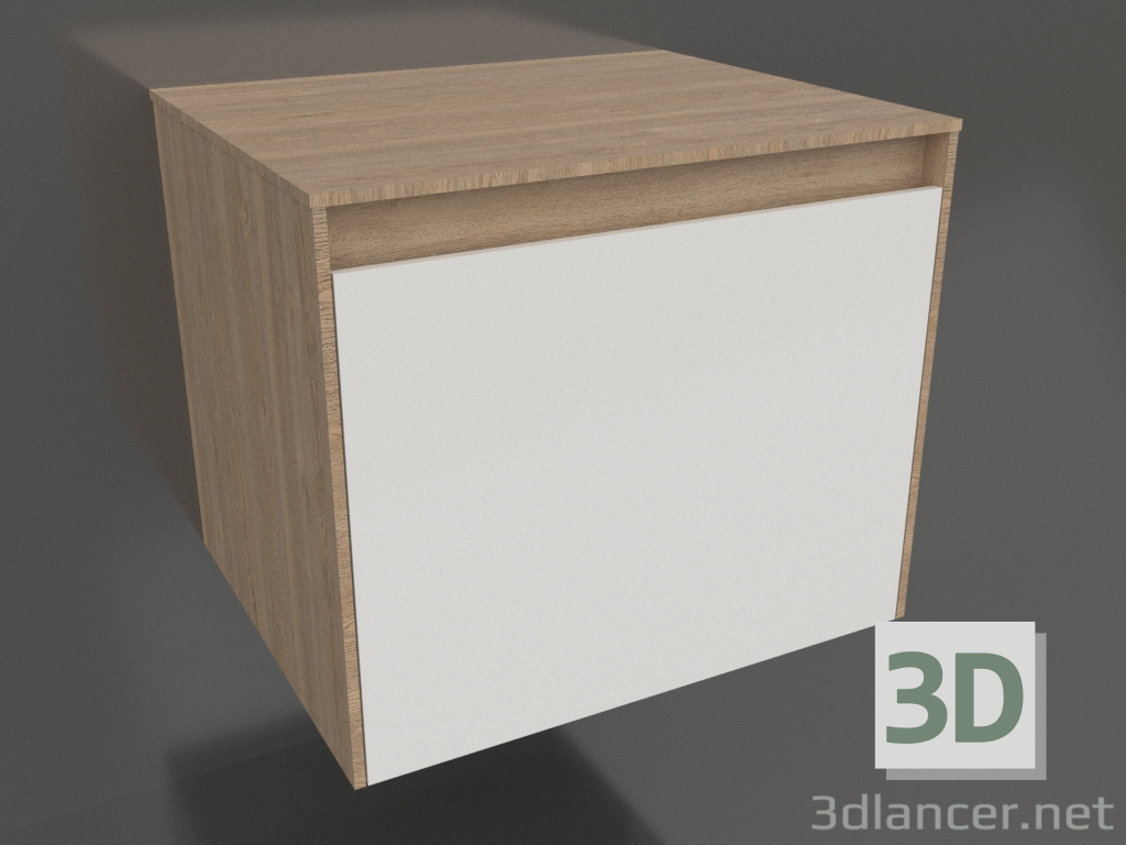 3D Modell Hängeschrank 60 cm (MOB0106DB+MOB0706W) - Vorschau