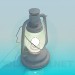 3d model Old Lantern - preview