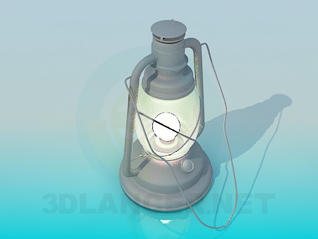 3d model Old Lantern - preview 3d model Old Lantern - preview