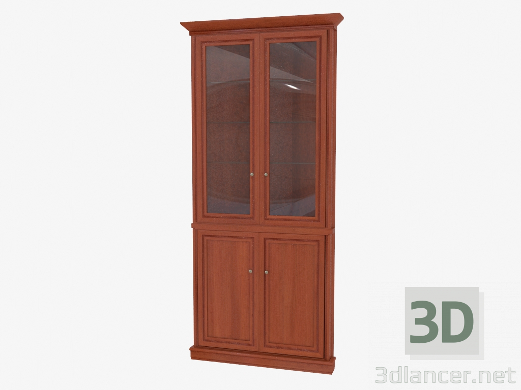 3D modeli Köşe duvar mobilyası (369-34) - önizleme
