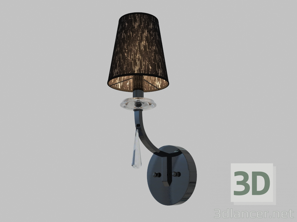 3D Modell Wandlampe (3241A) - Vorschau