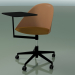 Modelo 3d Cadeira 2313 (5 rodas, com mesa e almofada, PA00002, polipropileno PC00004) - preview