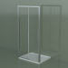 3d model Sliding shower cubicle ZN 100, for a shower tray in a niche - preview