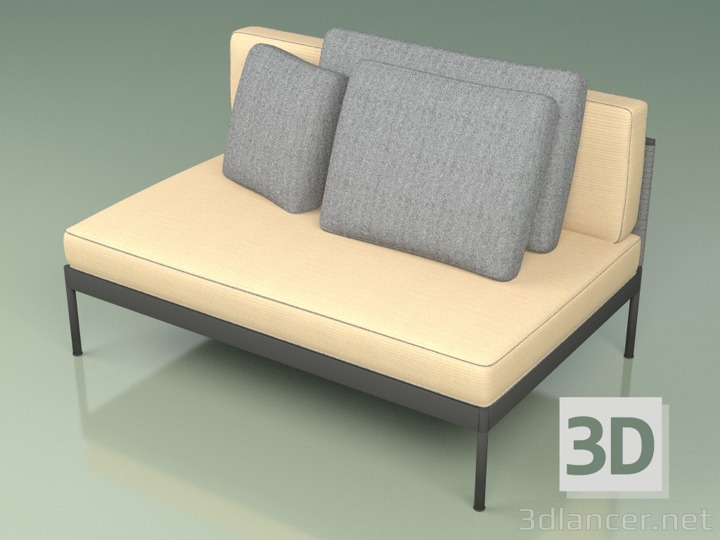 3D modeli Modüler kanepe (353 + 333, seçenek 1) - önizleme