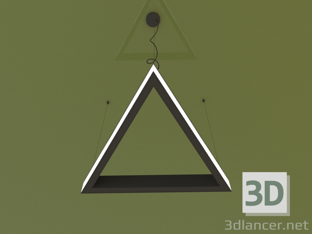 3d model Luminaire TRIANGOLO SIDE (476 mm) - preview