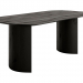 3d Plauto Dining Table by Miniforms model buy - render