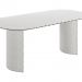 3d Plauto Dining Table by Miniforms model buy - render