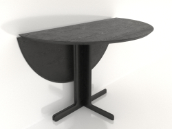 Esstisch 1100 mm (ausziehbar, Option 2, Eiche schwarz)