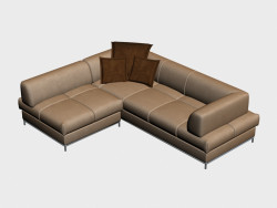 Corner sofa (small) Mei Day