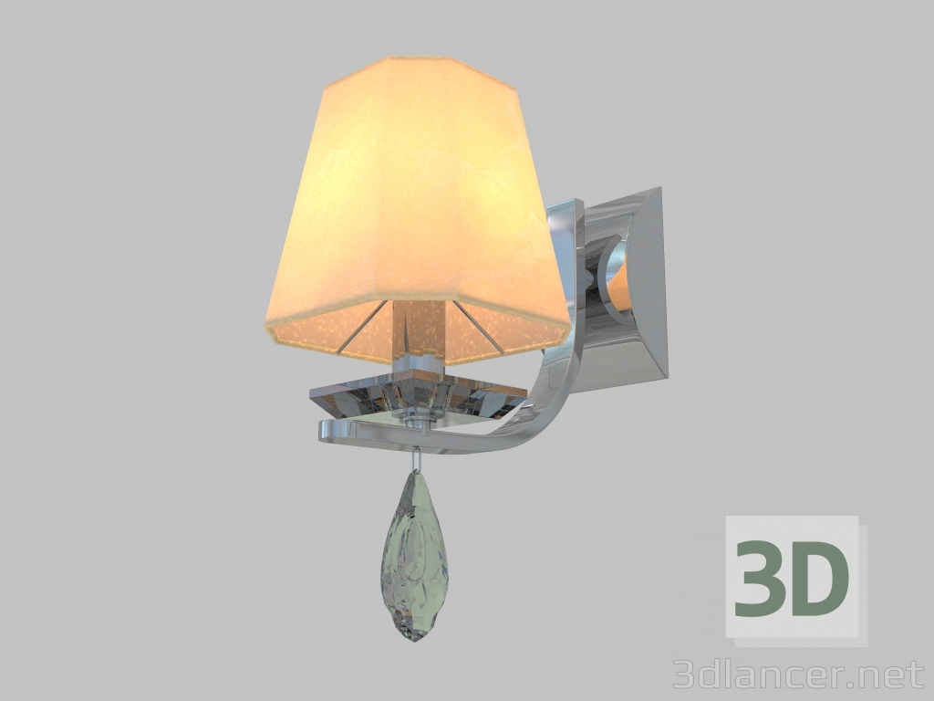 3D Modell Wandlampe (3251A) - Vorschau