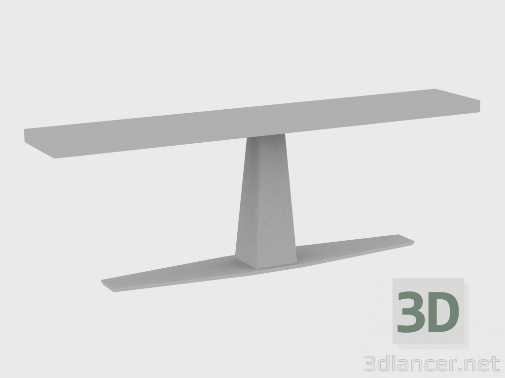 modèle 3D Console CONSOLE DE JANTES (230x40xH84) - preview