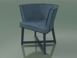 Кресло полукруглое (26, Blue)