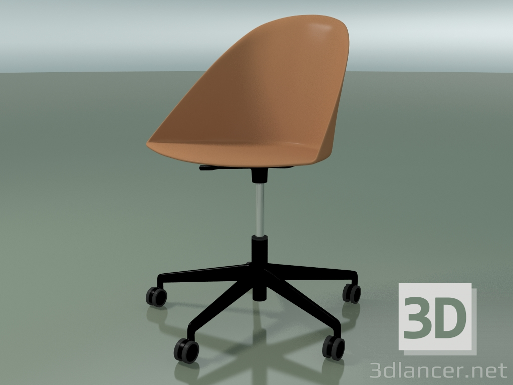 3D Modell Stuhl 2308 (5 Räder, PA00002, PC00004 Polypropylen) - Vorschau