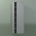 3d модель Настенный шкаф с 1 правой дверцей (8CUCEDD01, Silver Gray C35, L 48, P 36, H 144 cm) – превью
