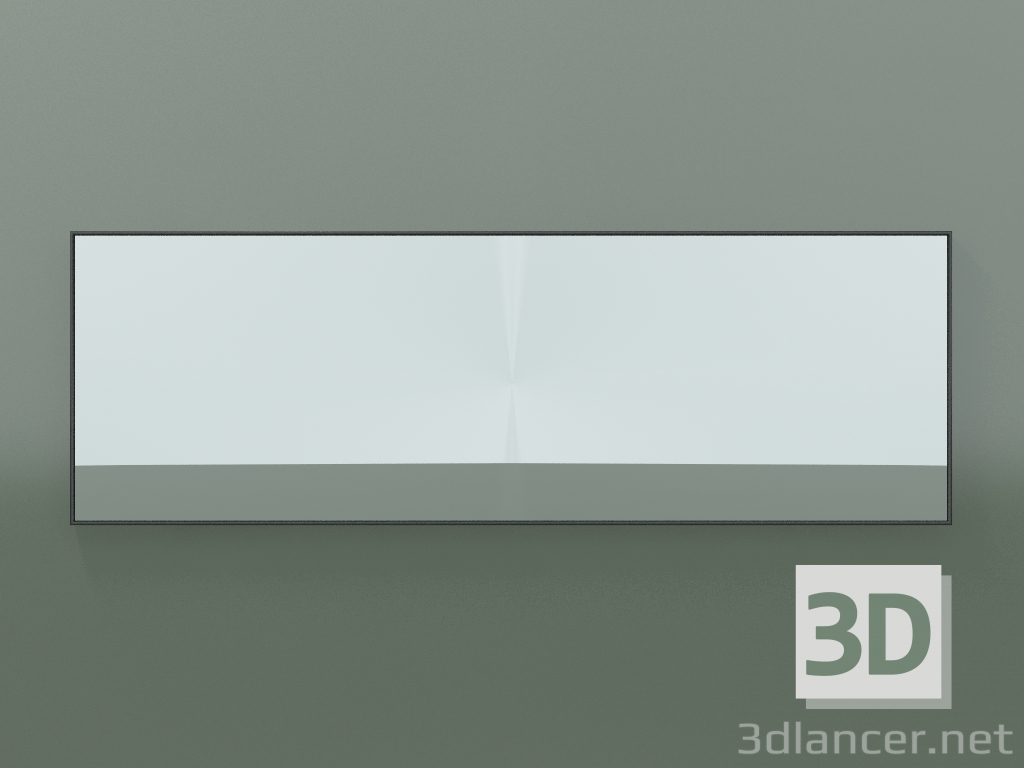 modèle 3D Miroir Rettangolo (8ATGB0001, Deep Nocturne C38, H 48, L 144 cm) - preview
