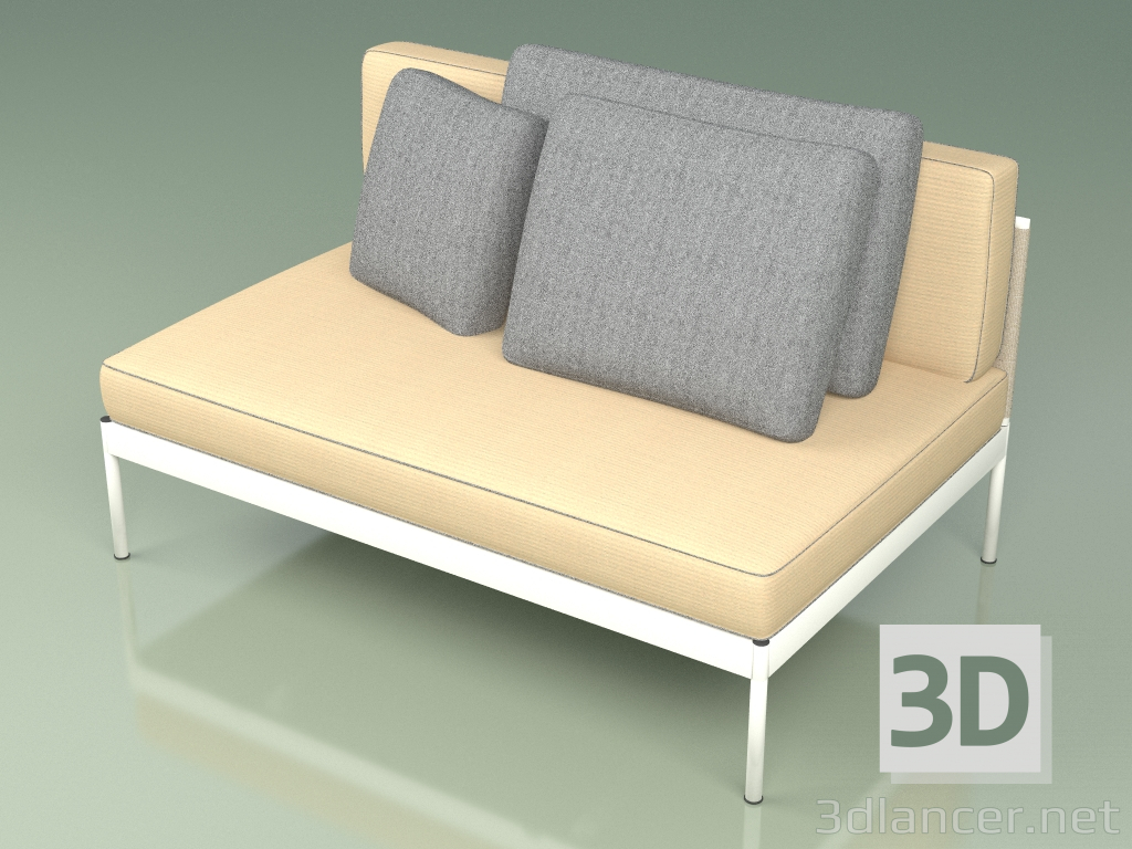 3D modeli Modüler kanepe (353 + 333, seçenek 2) - önizleme