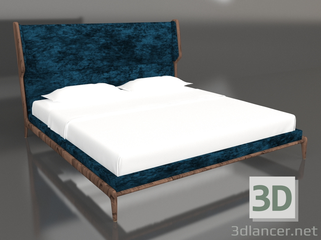 3d модель Кровать двуспальная Sleeping Muse eastern king – превью