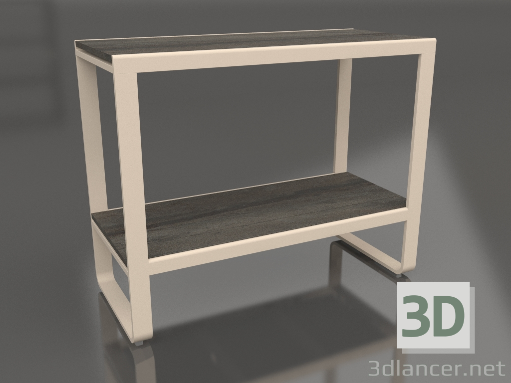 3D Modell Regal 90 (DEKTON Radium, Sand) - Vorschau