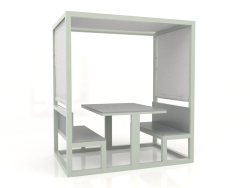 Dining booth (Cement gray)