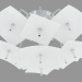 3D Modell Kronleuchter (C110234 4white) - Vorschau