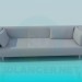 3d model Sofa - preview