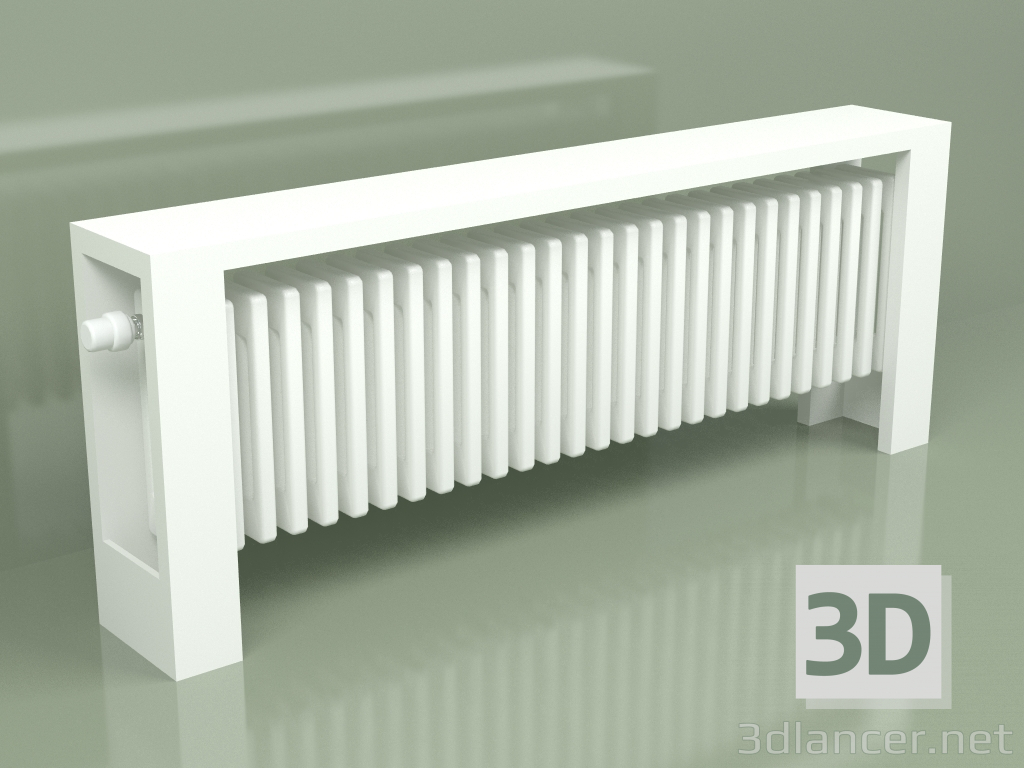 modèle 3D Radiateur Delta Column Bench V (H350 L1400 B139, RAL - 9016) - preview