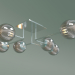 modello 3D Lampadario a soffitto Evita 30140-6 - anteprima