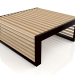 3 डी मॉडल साइड टेबल (काला) - पूर्वावलोकन
