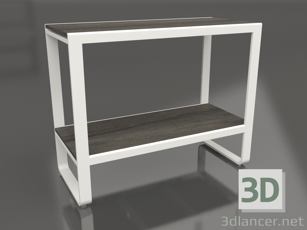 3d model Shelf 90 (DEKTON Radium, Agate gray) - preview