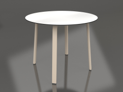 Round dining table Ø90 (Sand)