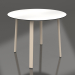 3 डी मॉडल गोल डाइनिंग टेबल Ø90 (रेत) - पूर्वावलोकन