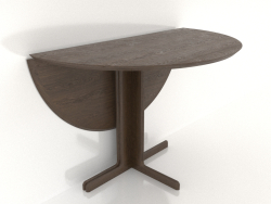 Table à manger 1100 mm (extensible, option 2, Noyer foncé)
