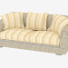 3d model Classic double sofa (Т459) - preview