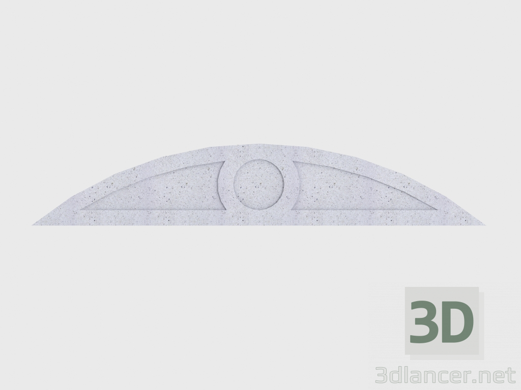 3D modeli Timpanyum (OT10B) - önizleme